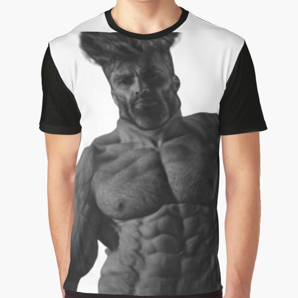 "Gigachad Meme" T-shirt by garmy | Redbubble