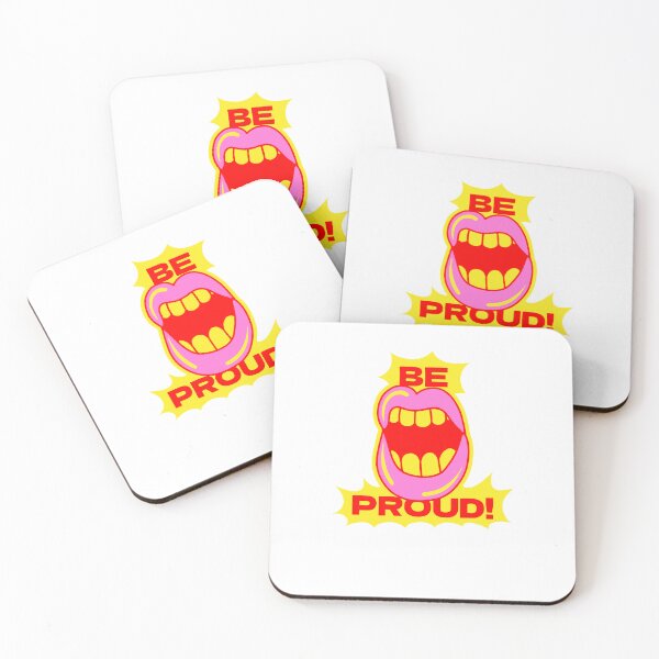 Item preview, Be Proud Rainbow Gay Pride lgbt pride designed and sold by marietadesigns.