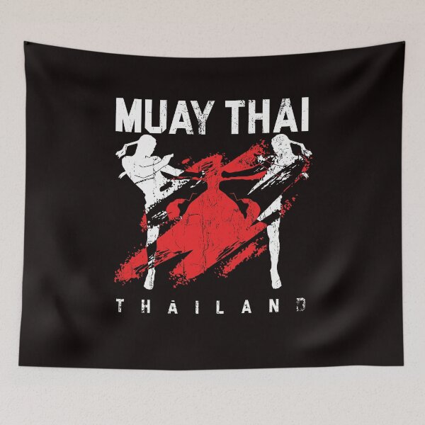 Item preview, Martial Arts Muay Thai Sports Fighter MMA Thailand Boxing designed and sold by TomGiantDesigns.