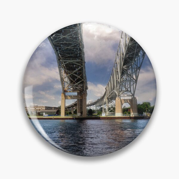 Item preview, Under the Blue Water Bridge - Michigan designed and sold by Kathy Weaver.