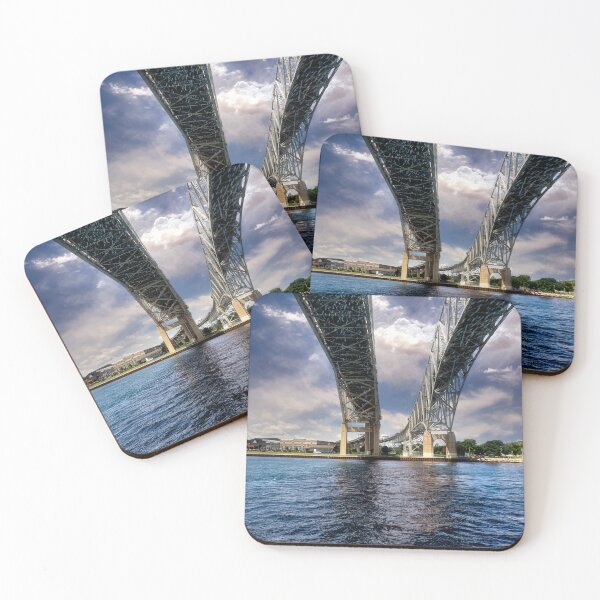 Item preview, Under the Blue Water Bridge - Michigan designed and sold by Kathy Weaver.