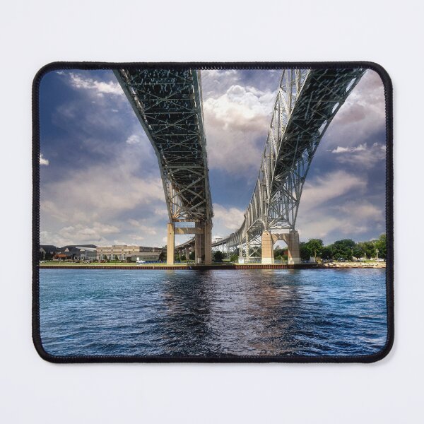 Item preview, Under the Blue Water Bridge - Michigan designed and sold by Kathy Weaver.