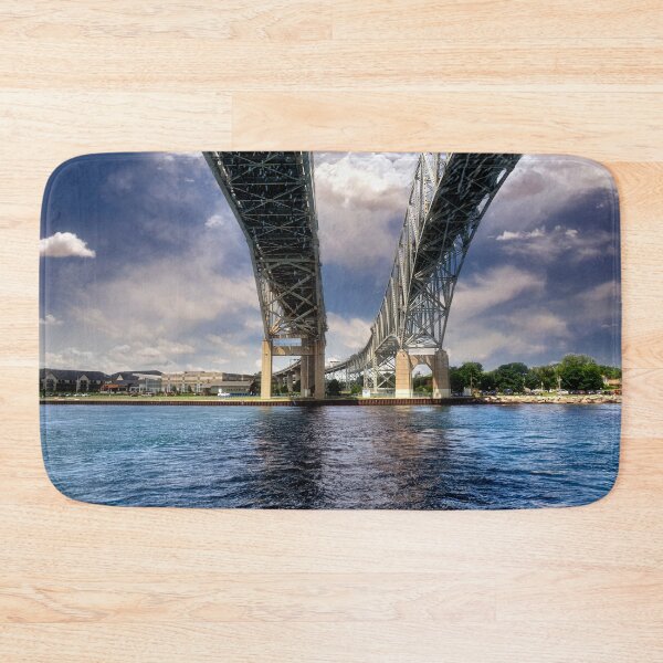 Item preview, Under the Blue Water Bridge - Michigan designed and sold by Kathy Weaver.