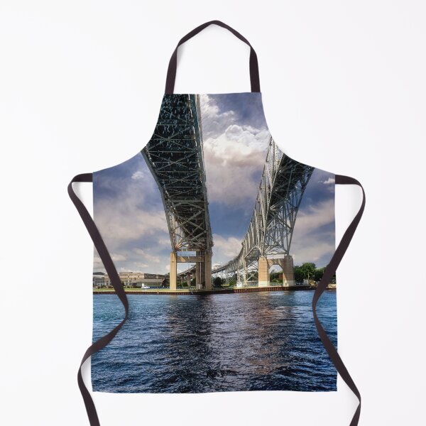 Item preview, Under the Blue Water Bridge - Michigan designed and sold by Kathy Weaver.