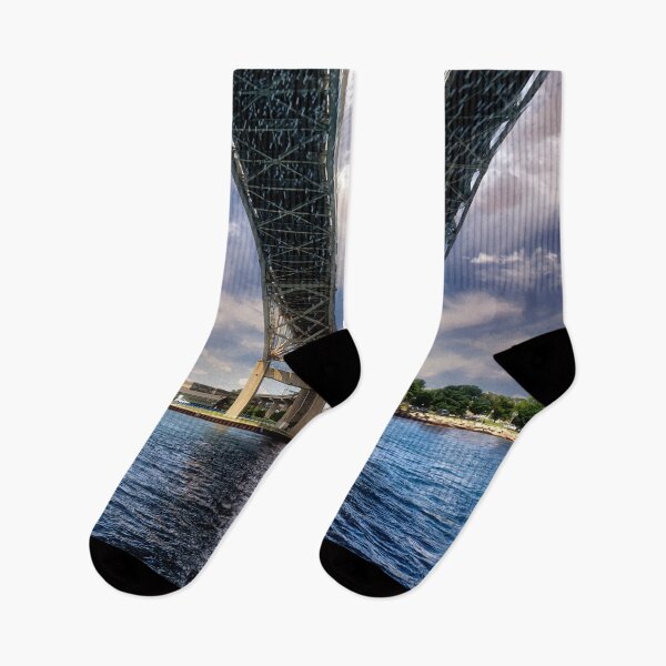 Item preview, Under the Blue Water Bridge - Michigan designed and sold by Kathy Weaver.