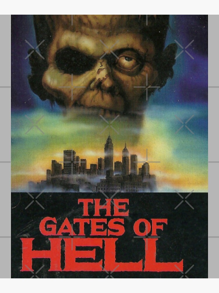 "Funny Gifts lucio fulci zombie The Gates Of Hell VHS" Poster for Sale