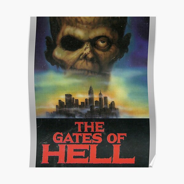 "Funny Gifts lucio fulci zombie The Gates Of Hell VHS" Poster for Sale
