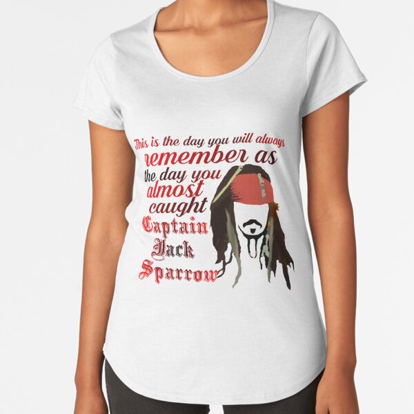 Captain Jack Sparrow T Shirt By Filmfactoryrayz Redbubble 9686