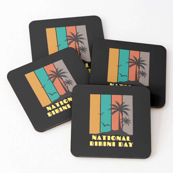 Item preview, National Bikini Day Graphic Shirt designed and sold by WilkDesign.