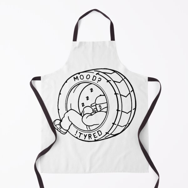 Item preview, Chemise de voiture drôle Mood Tyred  designed and sold by LsitKem112.