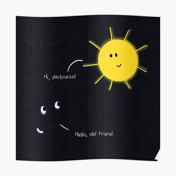 Light and Dark Poster