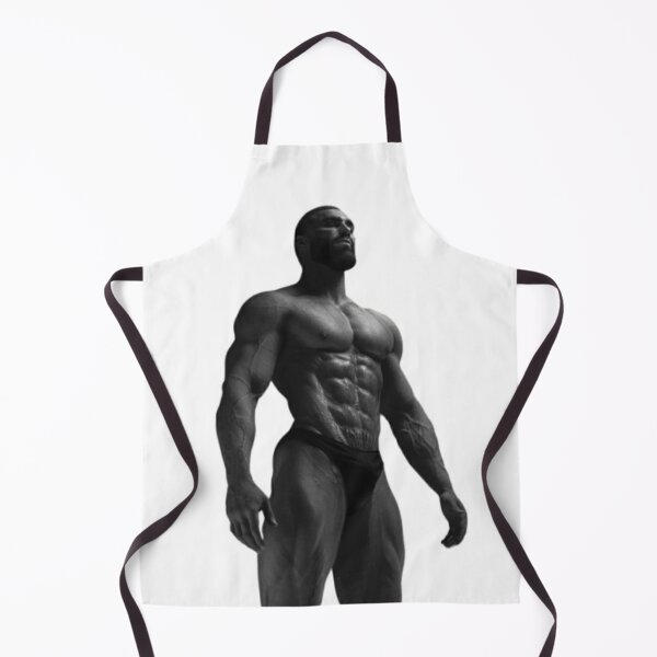 Giga Chad Aprons for Sale