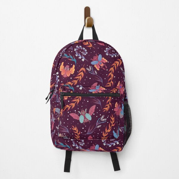 Item preview, Beetle and plants pattern designed and sold by · GAMING SOUL ·.