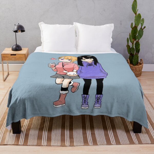 Item preview, Active Fragile Character Mieruko Chan And Hana Yurikawa Retro designed and sold by GrossrobertArts.