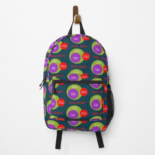 Item preview, Final Exams: funny (but true?) Venn diagram designed and sold by SolidEarthArt.