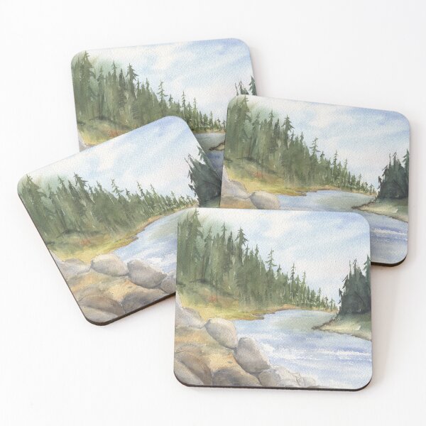 Item preview, A River Runs Through.... designed and sold by Diane Hall Watercolors.