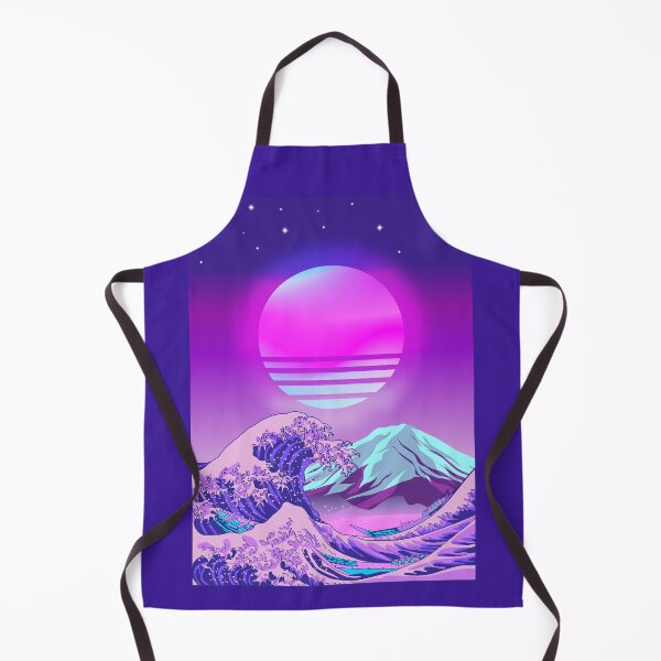 Item preview, Great Wave off Kanagawa Synthwave designed and sold by Ilhamqrov.