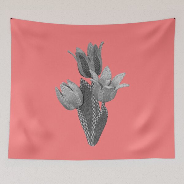 Item preview, Black denim tulips. designed and sold by denimaheart.