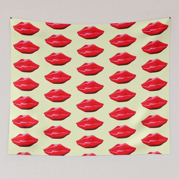 Item preview, Sensual red lips designed and sold by Pino 'Delfino' Esposito.