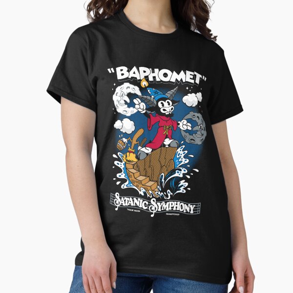 Item preview, Baphomet Sorcerer - Vintage Cartoon Fantasy Goth - Satanic Symphony designed and sold by Nemons.