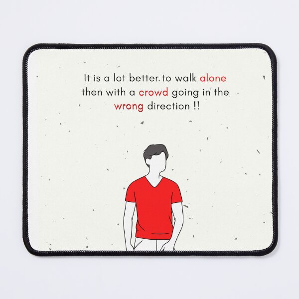 Item preview, Alone Motivational designed and sold by prsagar01.