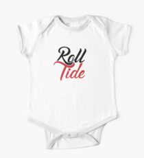 Body de manga corta para bebé Roll Tide