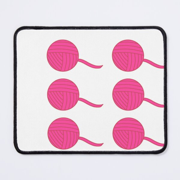 Item preview, Yarn balls - Yarn Lover - Pink Art designed and sold by ThatCrochetGirl.