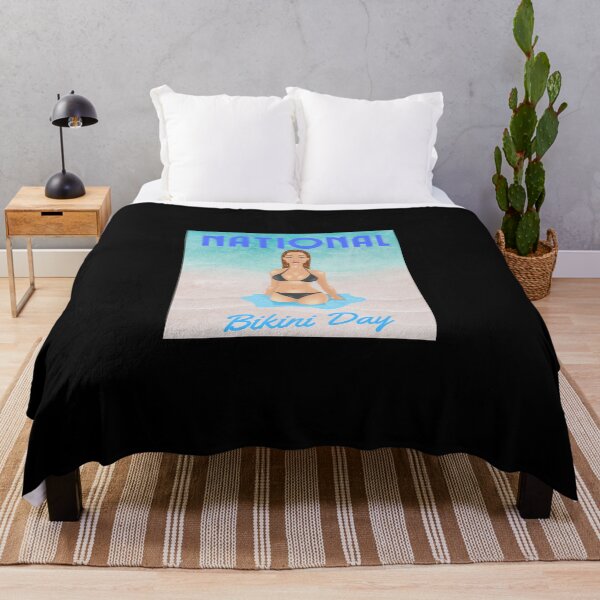 Item preview, National Bikini Day Graphic Shirt designed and sold by WilkDesign.