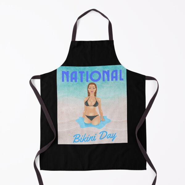Item preview, National Bikini Day Graphic Shirt designed and sold by WilkDesign.