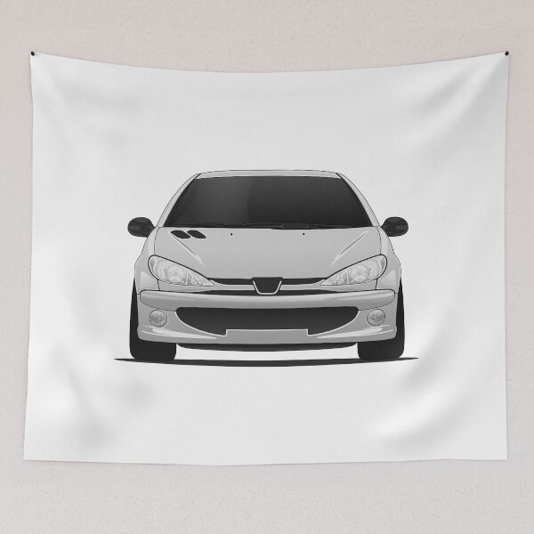 Item preview, Peugeot 206 GTI Silver designed and sold by EarlyBirdz.