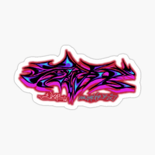 Vista previa del artículo con la obra «Jet Set Radio Graffiti Tag», diseñado y vendido por everything4eva.