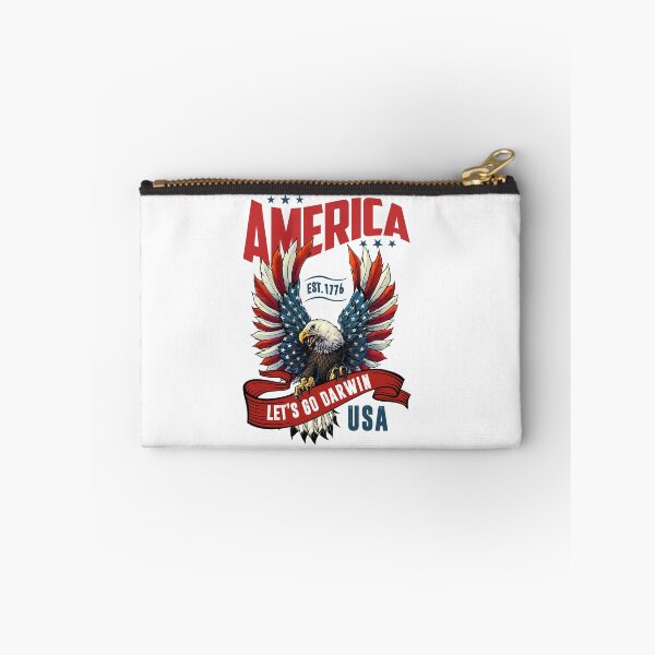Item preview, LET’S GO DARWIN Vintage Funny Natural Selection USA America designed and sold by PeterGignac.