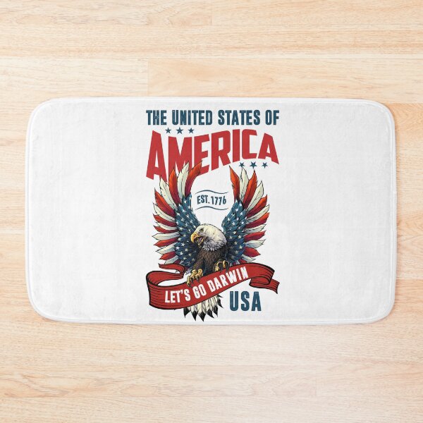 Item preview, LET’S GO DARWIN Vintage Funny Natural Selection USA America designed and sold by PeterGignac.