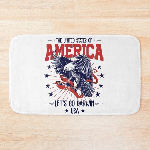 Item preview, LET’S GO DARWIN Vintage Funny Natural Selection USA America designed and sold by PeterGignac.
