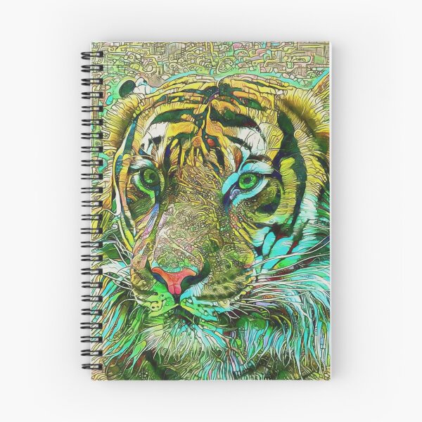 Aperçu de l'œuvre Le tigre des Incas créée et vendue par colorARTillery.