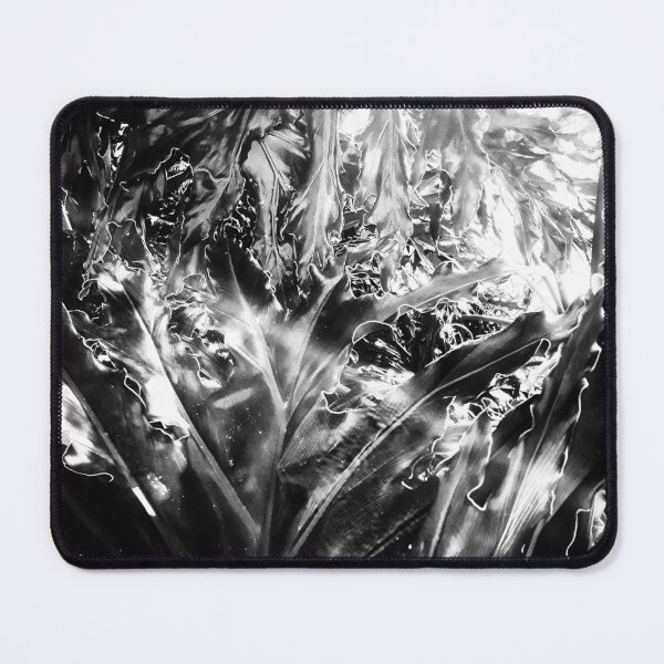 Item preview, Tropical Jungle Vibes Monstera Leaves and Sun Streaks in Black and White designed and sold by Beachy.