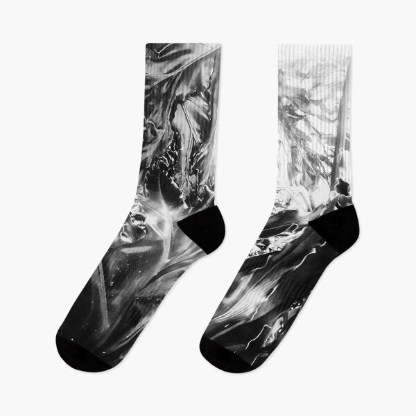 Item preview, Tropical Jungle Vibes Monstera Leaves and Sun Streaks in Black and White designed and sold by Beachy.