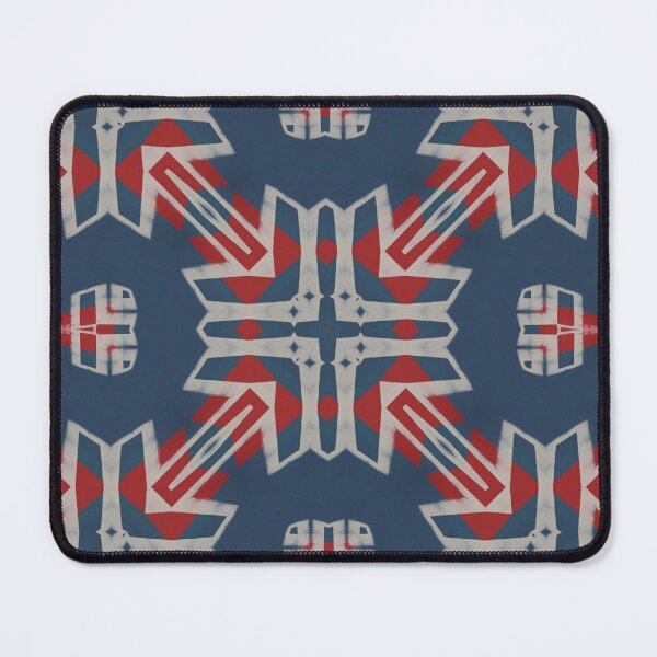 Item preview, Red White and Blue Pattern Artist Jenny Meehan 2 designed and sold by Jenny Meehan Art Prints and Patterns .