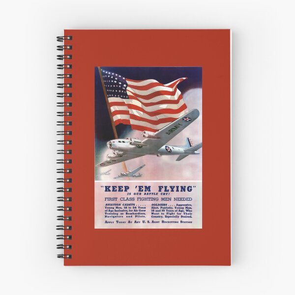 Item preview, Keep 'Em Flying -- Army Air Corps Recruiting designed and sold by warishellstore.