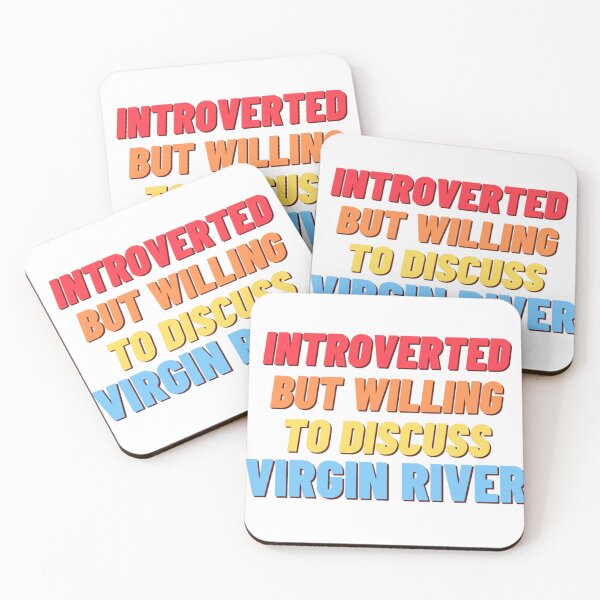 Item preview, Introverted but willing to discuss Virgin River   designed and sold by LucasSimpson3.
