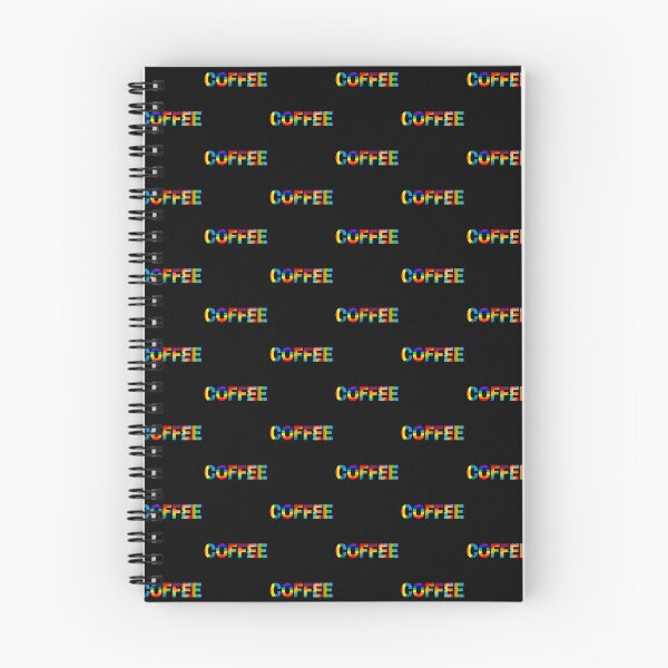 Item preview, Coffee With Rainbow Inside - Colorful Typography designed and sold by Digitalme Designs.