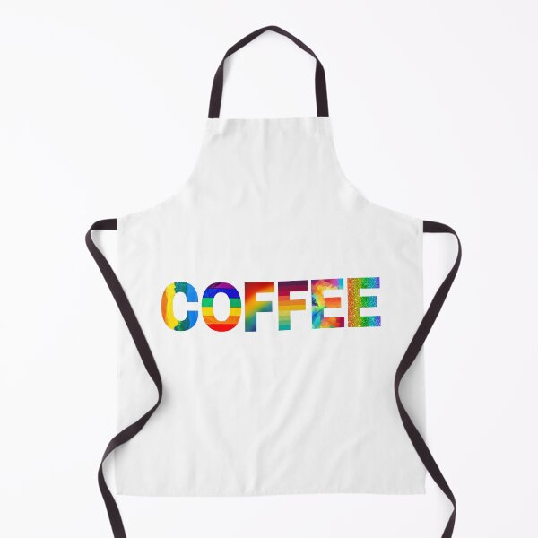 Item preview, Coffee With Rainbow Inside - Colorful Typography designed and sold by Digitalme Designs.