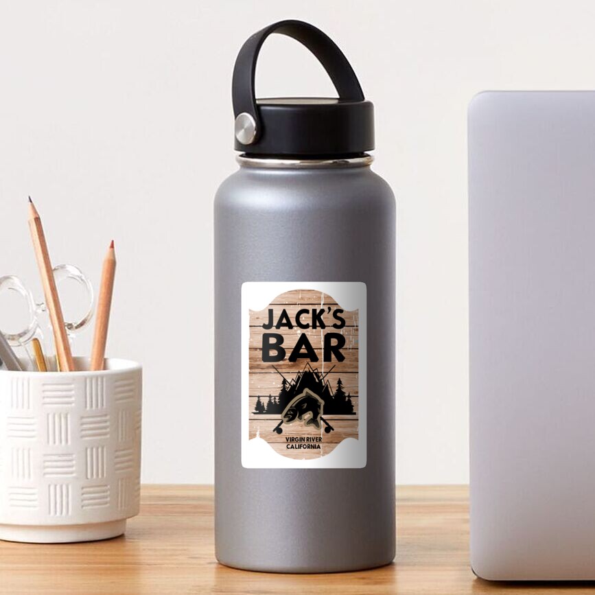 "Jack_s Bar Virgin River Sign " Sticker for Sale by LucasSimpson3