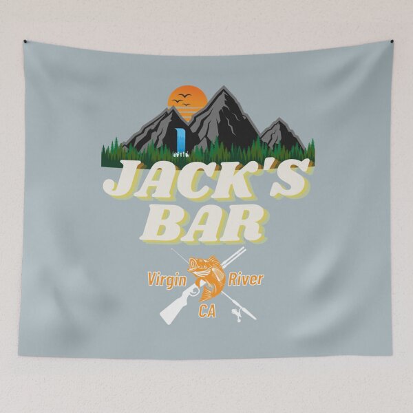 Item preview, Jack_s Bar Virgin River, California V-Neck  designed and sold by LucasSimpson3.