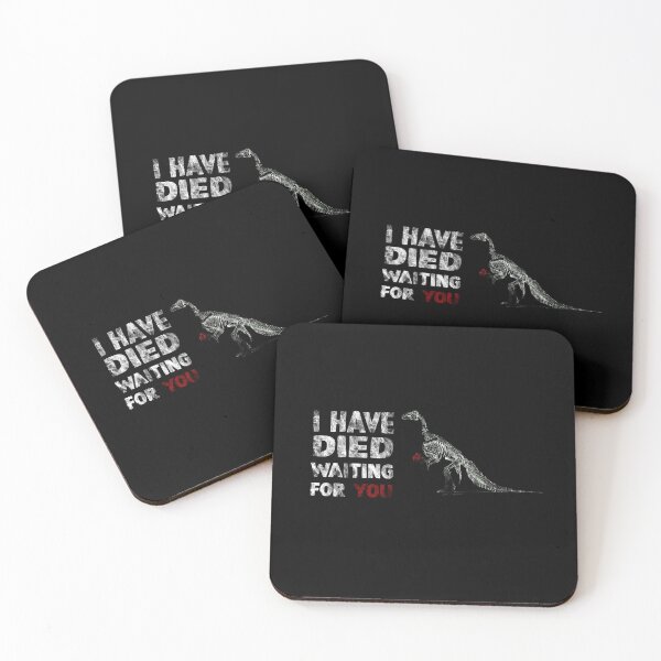 Item preview, Dinosaur waiting for love designed and sold by DopeDesign111.
