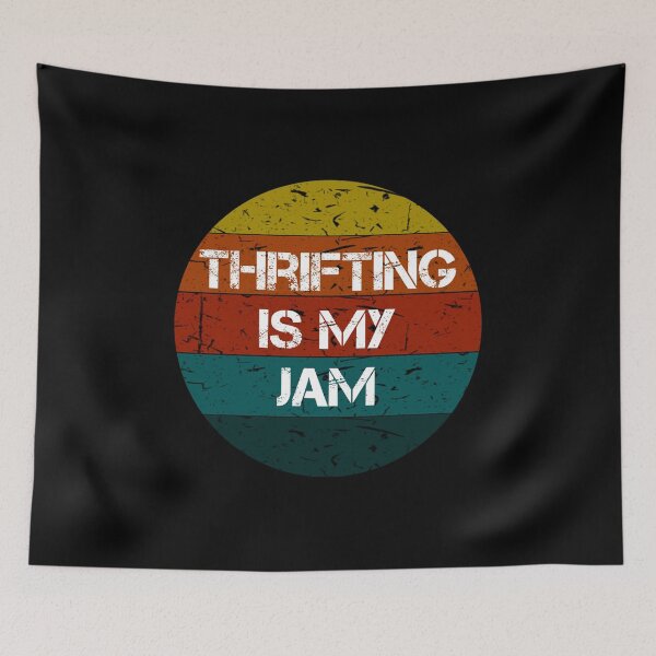Item preview, Thrifting Is My Jam Vintage Retro Gifts designed and sold by rachidhaz.