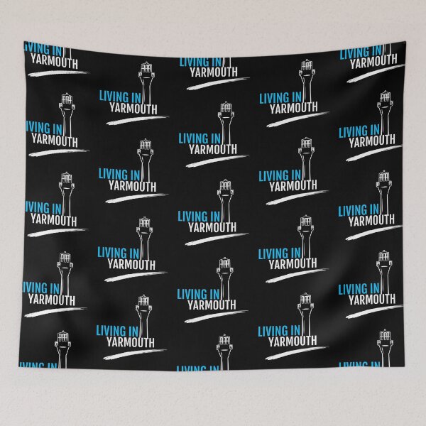 Item preview, GOWILD Living in Yarmouth blue motion designed and sold by GOWILDstyle.