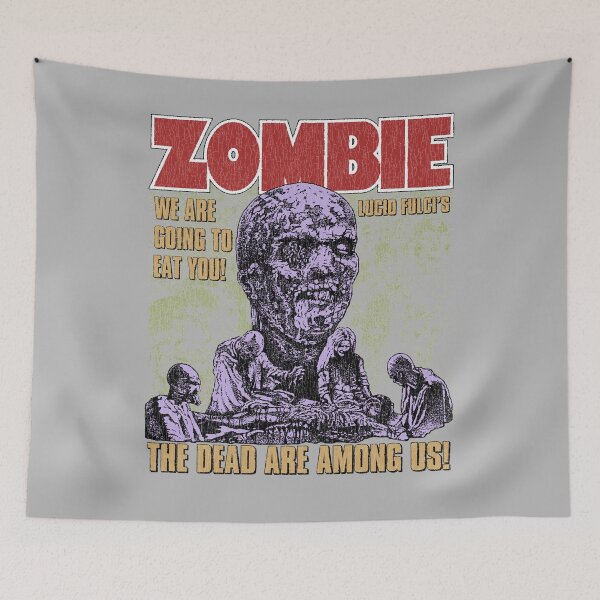 Item preview, Grey lucio fulci film Zombie Lucio Fulci designed and sold by AlfredMoreno.