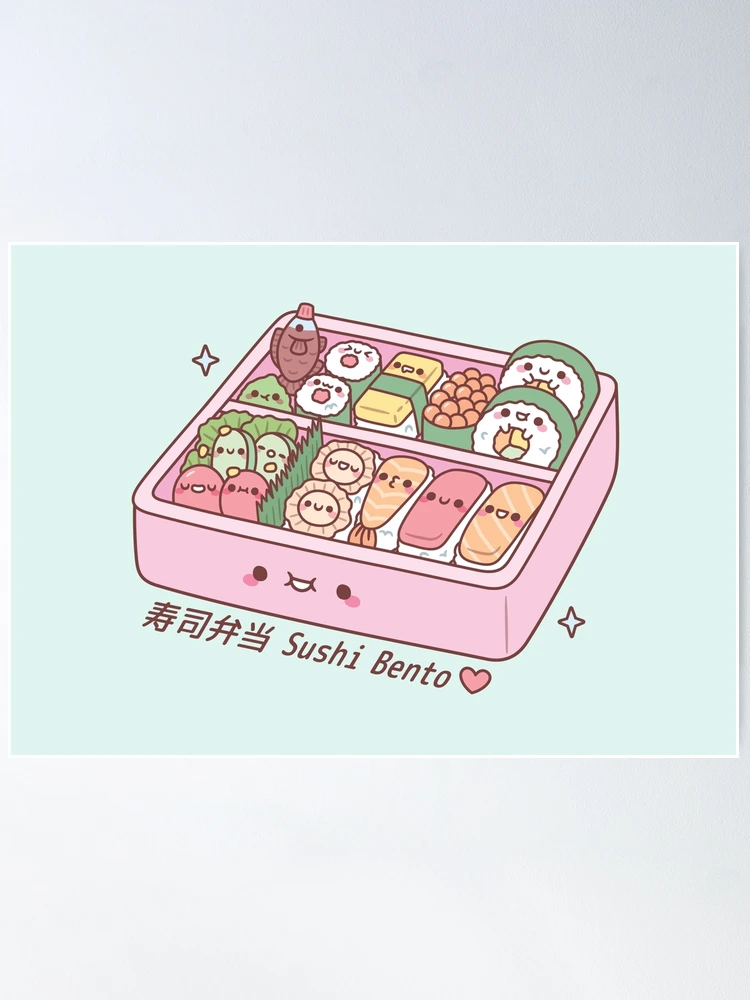 Happy Little Bento: Kitty Has a Fish Sandwich Bento!