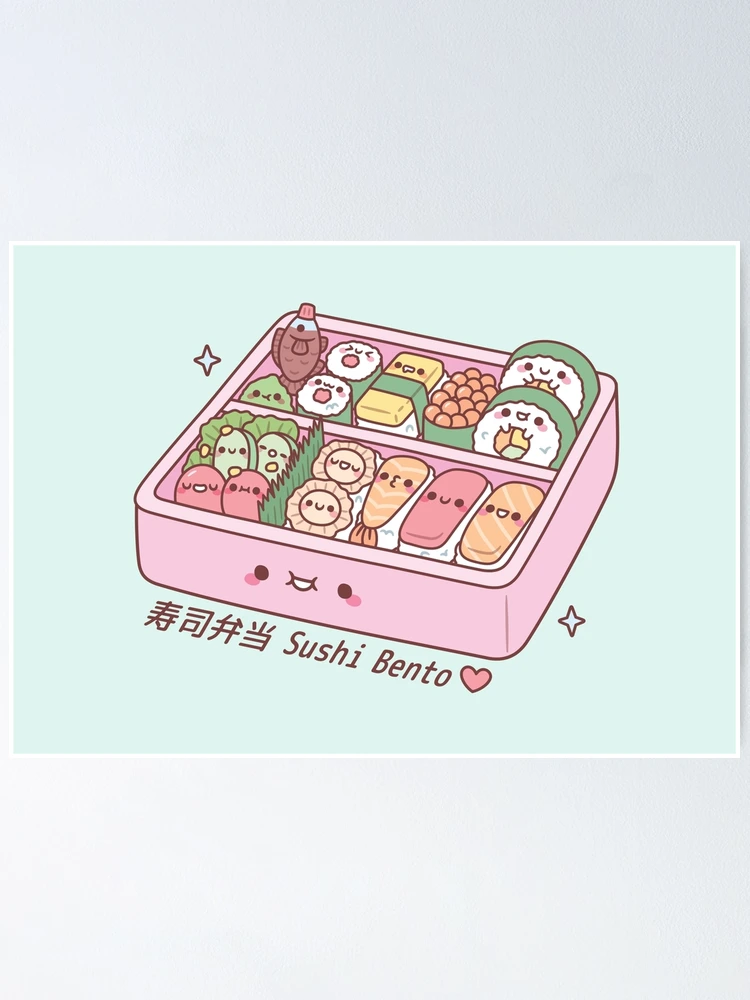 Kawaii Japanese Style Bento Box With Lid Cute Lunch Boxes For